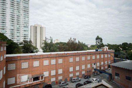 Vista de apartamento à venda com 1 quarto, 48m² em Santo Amaro, São Paulo