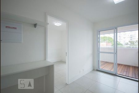 Sala de apartamento à venda com 1 quarto, 48m² em Santo Amaro, São Paulo