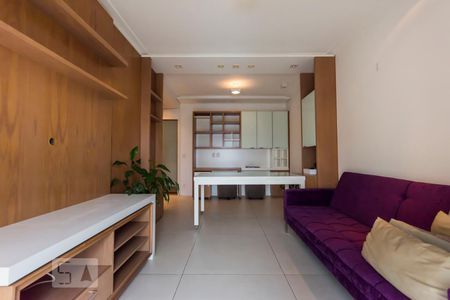 Sala de apartamento à venda com 1 quarto, 57m² em Vila Olímpia, São Paulo