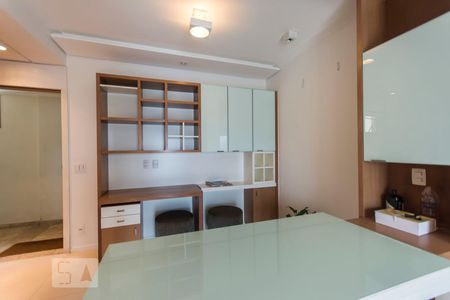 Sala de apartamento à venda com 1 quarto, 57m² em Vila Olímpia, São Paulo