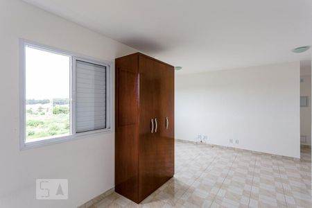 Sala e quarto de apartamento para alugar com 1 quarto, 35m² em Quinta da Paineira, São Paulo