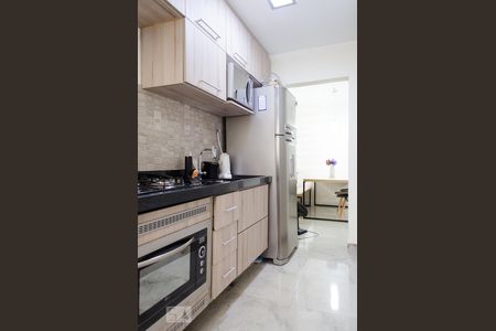 Cozinha de apartamento para alugar com 1 quarto, 44m² em Chácara da Barra, Campinas