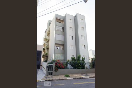 Fachada do prédio de apartamento para alugar com 1 quarto, 44m² em Chácara da Barra, Campinas