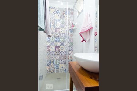 Banheiro de apartamento para alugar com 1 quarto, 44m² em Chácara da Barra, Campinas