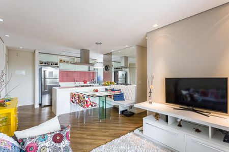 Sala de apartamento à venda com 2 quartos, 76m² em Mooca, São Paulo