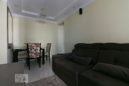 Sala de apartamento para alugar com 2 quartos, 46m² em Vila Homero Thon, Santo André