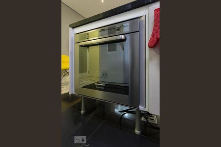 Cozinha de apartamento para alugar com 1 quarto, 40m² em Nova Piraju, São Paulo