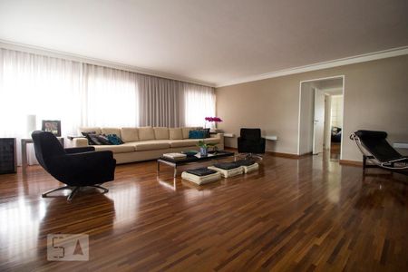 Sala de apartamento para alugar com 3 quartos, 149m² em Cerqueira César, São Paulo