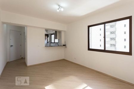 Sala de apartamento para alugar com 1 quarto, 42m² em Brooklin Paulista, São Paulo