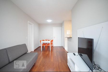 sala de apartamento para alugar com 1 quarto, 47m² em Jardim Leonor, São Paulo