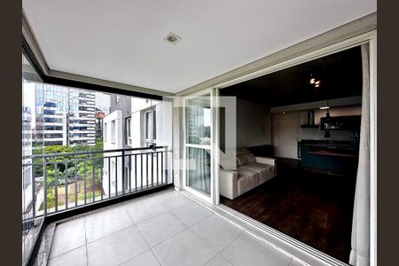 Sacada de apartamento à venda com 1 quarto, 69m² em Cidade Monções, São Paulo