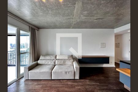 Sala de apartamento à venda com 1 quarto, 69m² em Cidade Monções, São Paulo