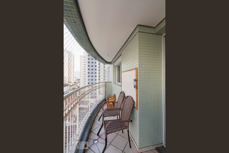 varanda de apartamento para alugar com 3 quartos, 126m² em Vila Clementino, São Paulo