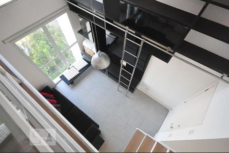 vista para sala de apartamento para alugar com 1 quarto, 70m² em Vila Andrade, São Paulo