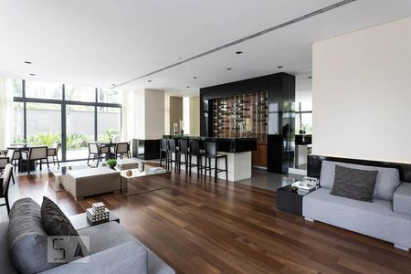 Lounge de apartamento para alugar com 1 quarto, 70m² em Cidade Monções, São Paulo