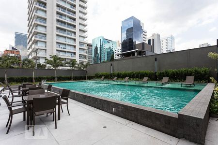 Piscina de apartamento para alugar com 1 quarto, 70m² em Cidade Monções, São Paulo