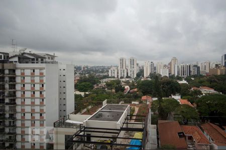 Vista de kitnet/studio para alugar com 1 quarto, 34m² em Brooklin Paulista, São Paulo