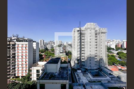 Vista de kitnet/studio para alugar com 0 quarto, 34m² em Brooklin Paulista, São Paulo