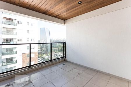 Varanda de apartamento para alugar com 3 quartos, 105m² em Jardim Caravelas, São Paulo