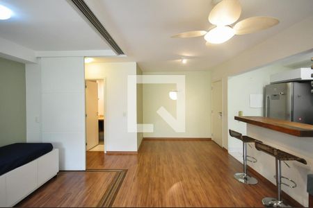 Sala de apartamento para alugar com 1 quarto, 73m² em Jardim Leonor, São Paulo