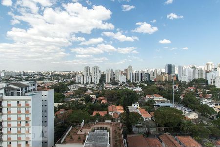 Vista de kitnet/studio para alugar com 1 quarto, 33m² em Brooklin Paulista, São Paulo