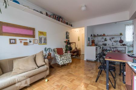 Sala de apartamento à venda com 1 quarto, 50m² em Consolação, São Paulo