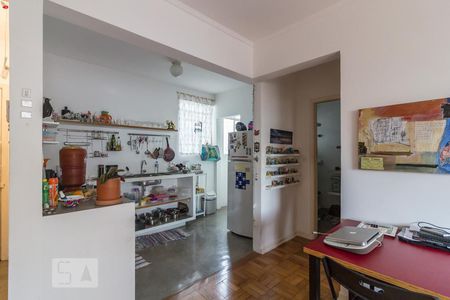 Sala de apartamento à venda com 1 quarto, 50m² em Consolação, São Paulo