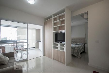 Sala de apartamento para alugar com 1 quarto, 36m² em Vila Cordeiro, São Paulo
