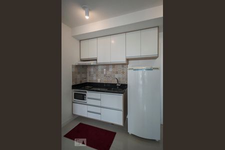 Cozinha de apartamento para alugar com 1 quarto, 36m² em Vila Cordeiro, São Paulo