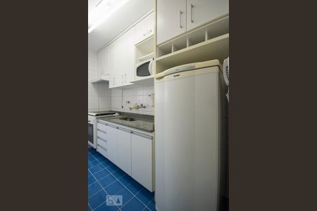 Cozinha de apartamento à venda com 1 quarto, 39m² em Santo Amaro, São Paulo