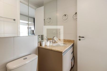 Banheiro de kitnet/studio à venda com 1 quarto, 33m² em Brooklin Paulista, São Paulo