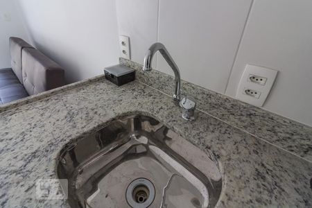 Cozinha de kitnet/studio para alugar com 1 quarto, 35m² em Bela Vista, São Paulo