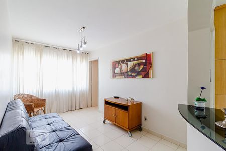 Sala de apartamento para alugar com 1 quarto, 49m² em Moema, São Paulo