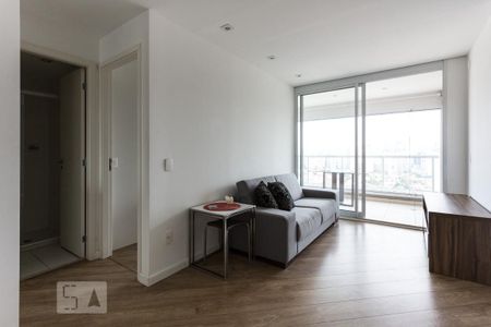 Sala de apartamento à venda com 1 quarto, 45m² em Brooklin Paulista, São Paulo