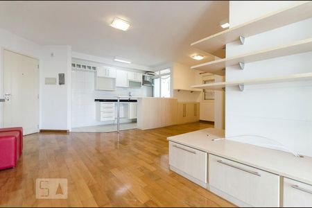 Sala de apartamento à venda com 1 quarto, 56m² em Jardim Paulista, São Paulo