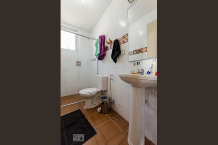 Banheiro da suíte de apartamento para alugar com 1 quarto, 82m² em Perdizes, São Paulo