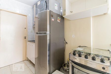 Cozinha de kitnet/studio para alugar com 1 quarto, 24m² em Vila Buarque, São Paulo