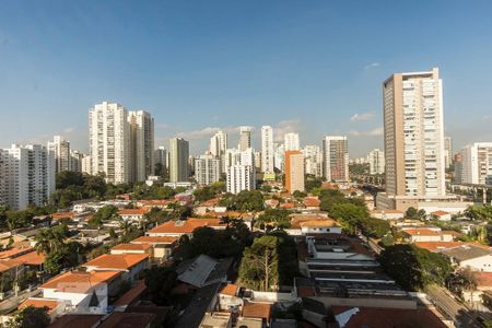 Vista de apartamento para alugar com 1 quarto, 41m² em Brooklin Paulista, São Paulo