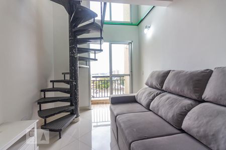 Sala de apartamento para alugar com 1 quarto, 38m² em Centro, Osasco