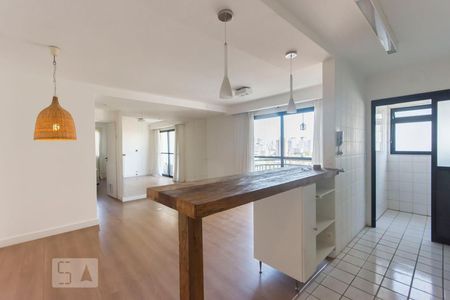 Cozinha/Sala de apartamento à venda com 1 quarto, 60m² em Vila Olímpia, São Paulo