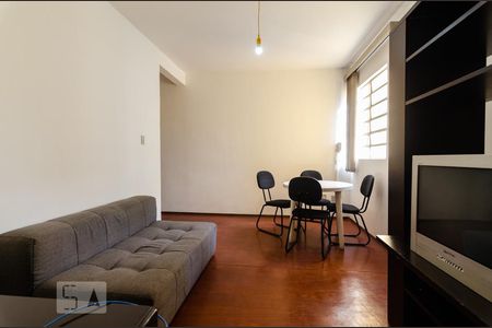 Sala de apartamento para alugar com 1 quarto, 58m² em Jardim Paraíso, Campinas