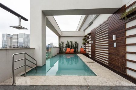 Piscina da cobertura de kitnet/studio para alugar com 1 quarto, 50m² em Vila Gertrudes, São Paulo