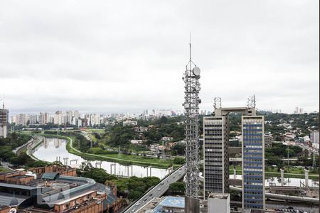 Vista da cobertura de kitnet/studio para alugar com 1 quarto, 50m² em Vila Gertrudes, São Paulo