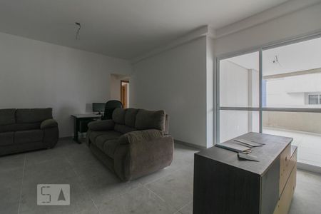 Sala de apartamento para alugar com 3 quartos, 130m² em Vila Scarpelli, Santo André