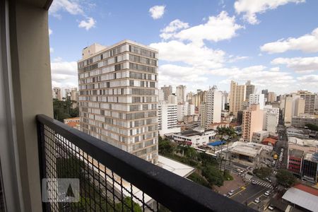 Sacada de apartamento para alugar com 1 quarto, 70m² em Cambuí, Campinas