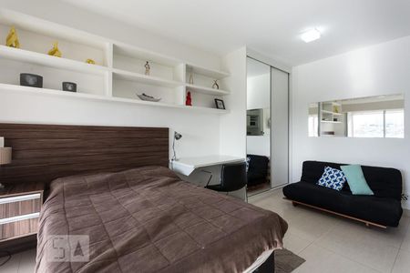 Sala/Quarto de kitnet/studio para alugar com 1 quarto, 34m² em Campo Belo, São Paulo