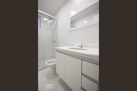 Banheiro da Suíte de apartamento à venda com 2 quartos, 62m² em Parque Brasília, Campinas