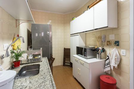 Cozinha de apartamento para alugar com 1 quarto, 36m² em Indianópolis, São Paulo