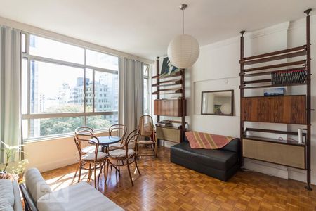 Sala de apartamento para alugar com 3 quartos, 168m² em Cerqueira César, São Paulo