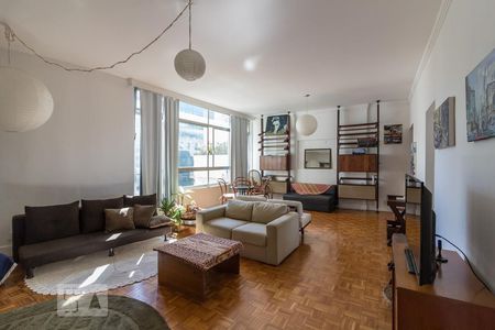 Sala de apartamento para alugar com 3 quartos, 168m² em Cerqueira César, São Paulo